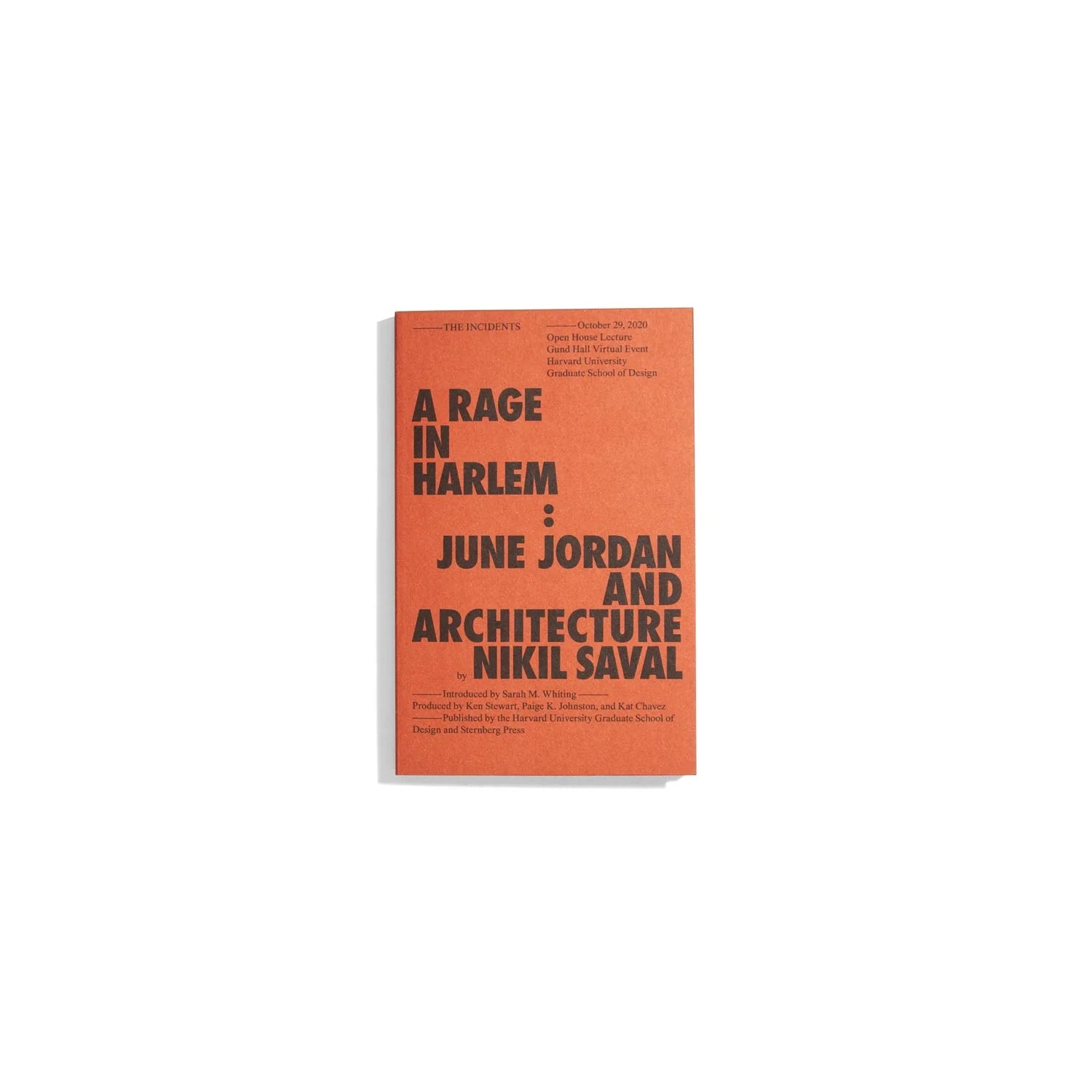 Rage in Harlem: June Jordan and Architecture – by Nikil Saval
