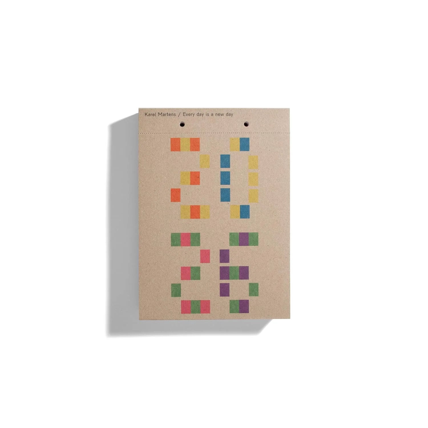 Every day is a new day - Karel Martens 2026