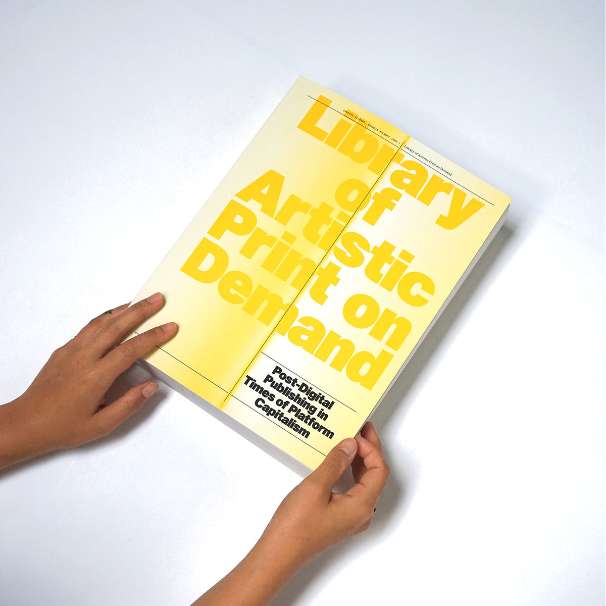Library of Artistic Print on Demand: Post-Digital Publishing in Times of Platform Capitalism