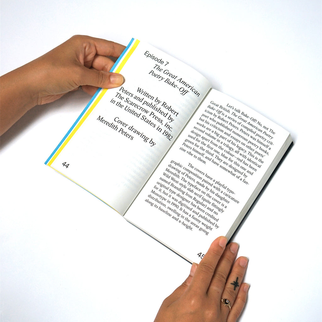 Notes on Book Design by Formal Settings